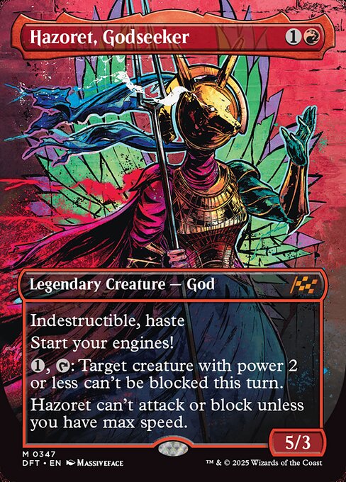 Hazoret, Godseeker - Foil