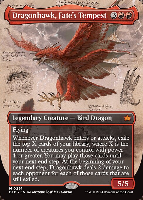 Dragonhawk, Fate's Tempest - Foil