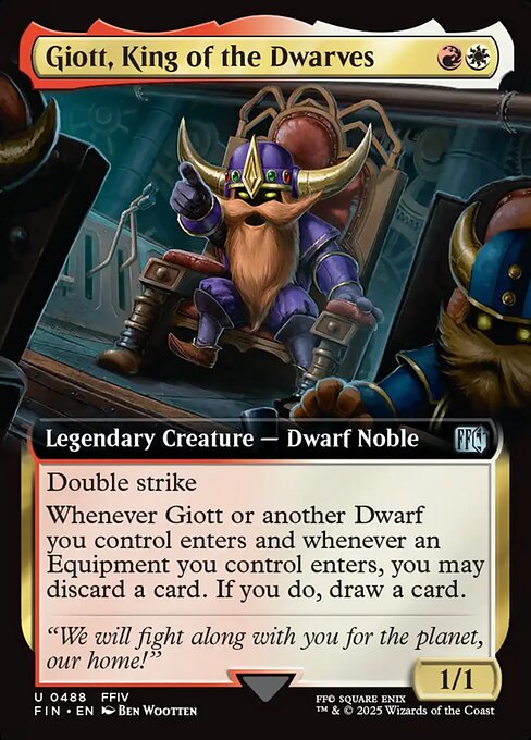 Giott, King of the Dwarves - Foil