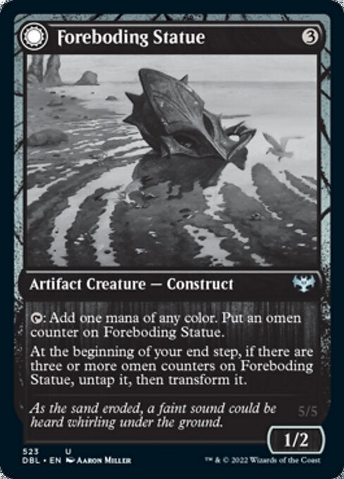 Foreboding Statue - Foil