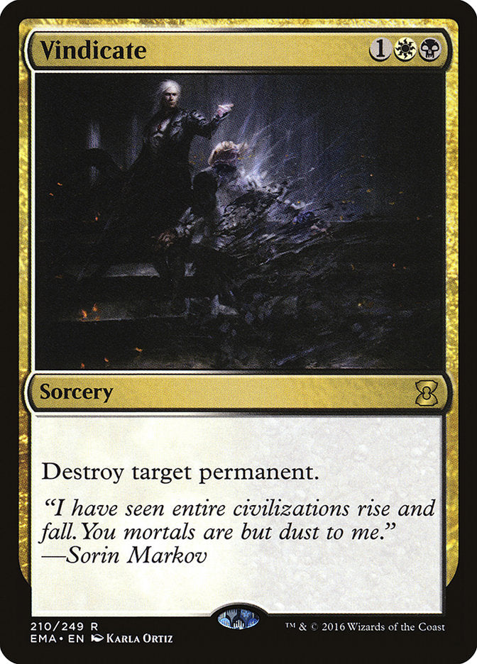 Vindicate - Foil