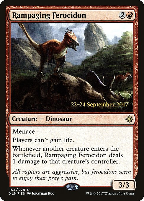 Rampaging Ferocidon - Foil - Prerelease Promo