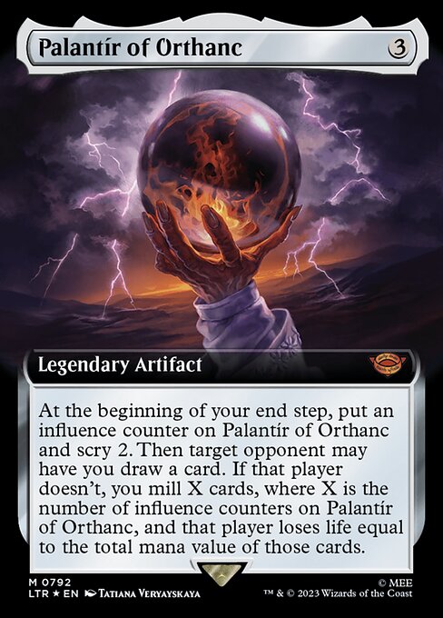 Palantir of Orthanc - Surge Foil