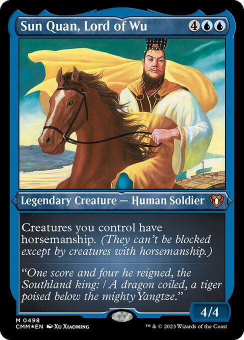 Sun Quan, Lord of Wu - Foil-Etched
