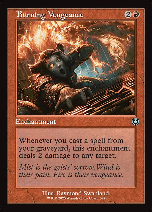 Burning Vengeance - Foil