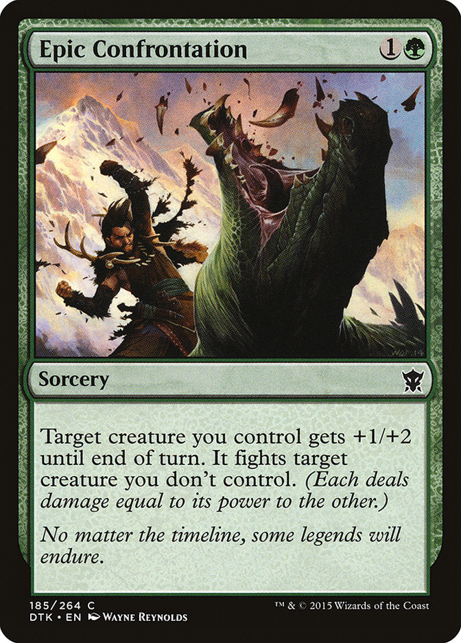 Epic Confrontation - Foil