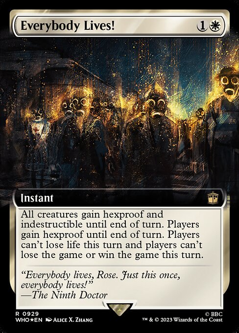 Everybody Lives! - Surge Foil
