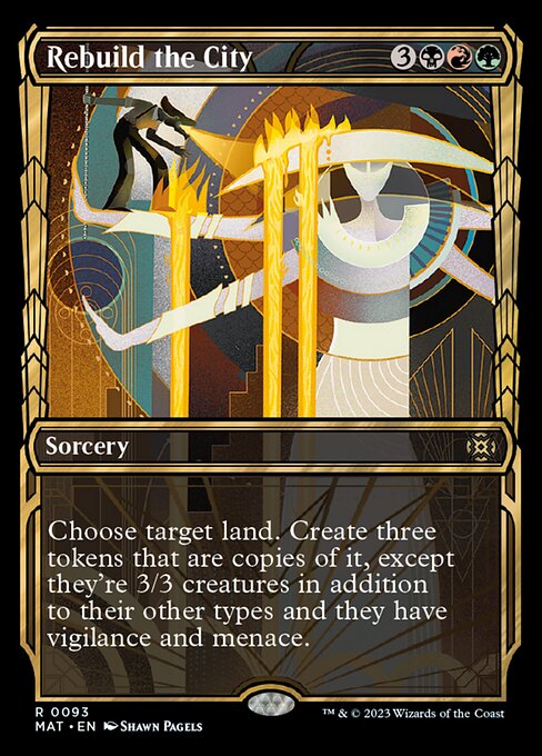 Rebuild the City - Foil