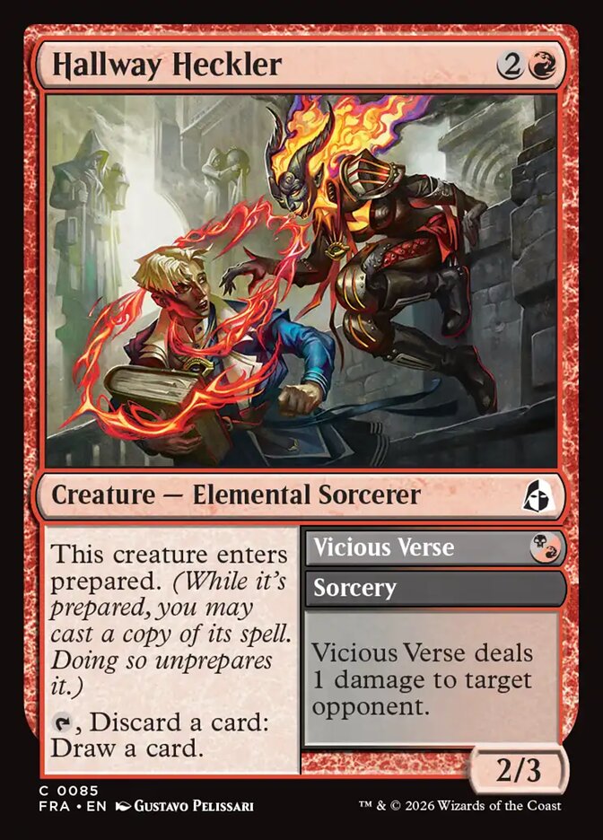 Hallway Heckler - Foil