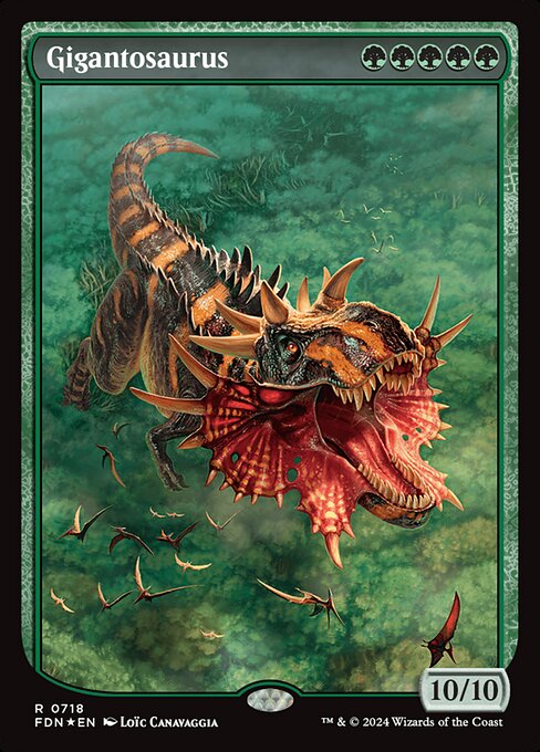 Gigantosaurus - Foil