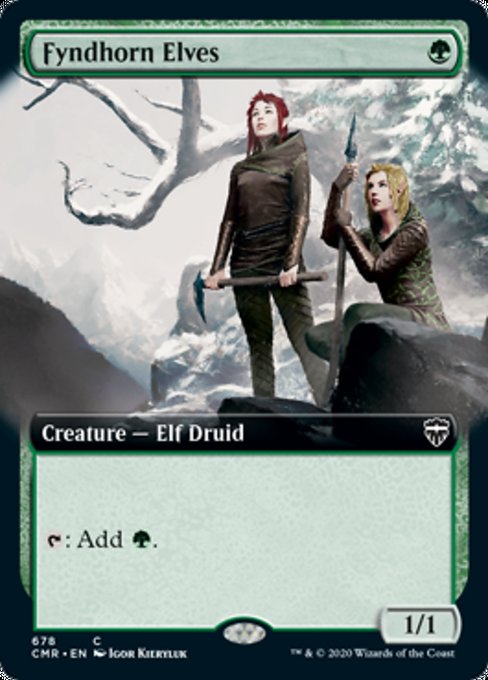 Fyndhorn Elves - Foil