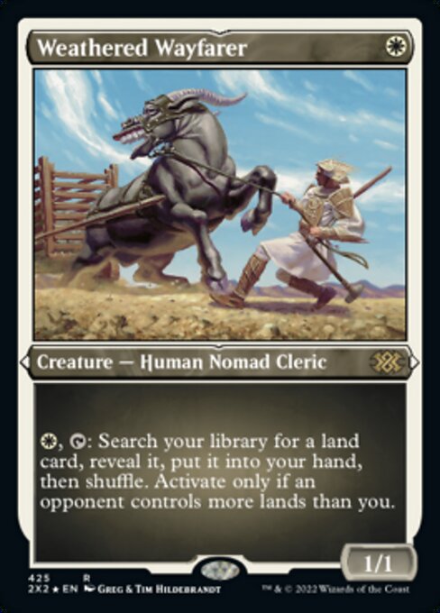 Weathered Wayfarer - Foil Etched
