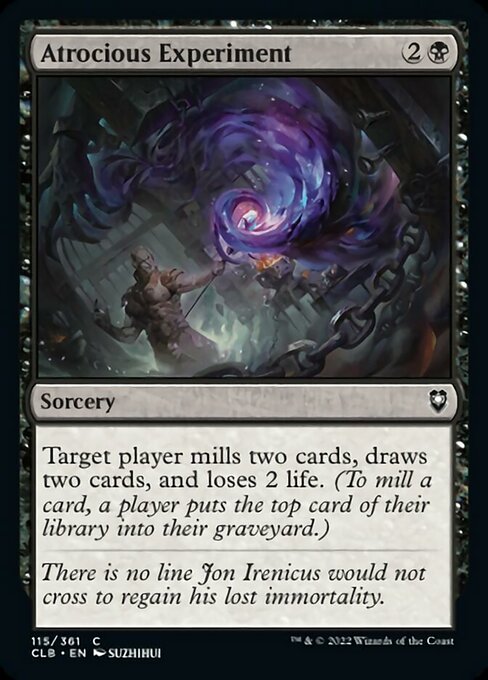 Atrocious Experiment - Foil