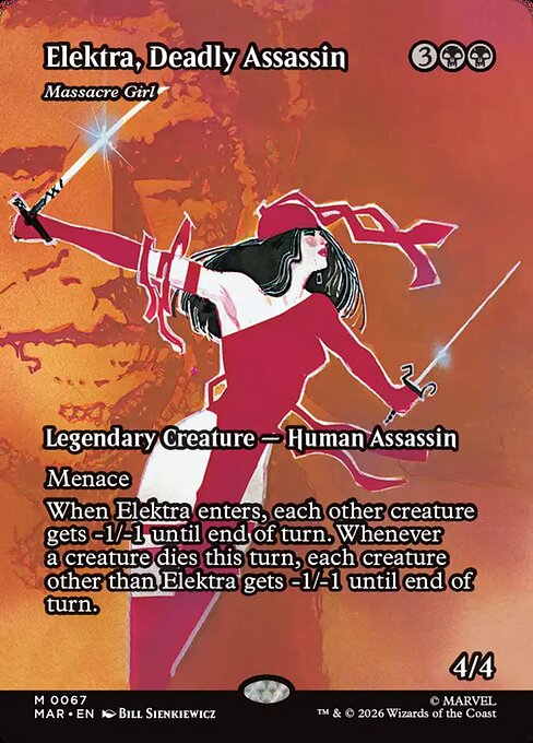 Massacre Girl (Elektra, Deadly Assassin) - Foil