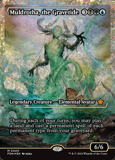 Muldrotha, the Gravetide - Fracture Foil