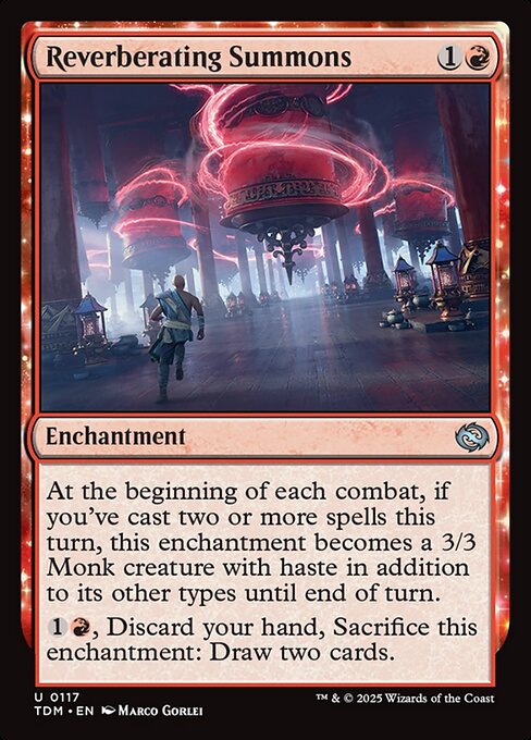 Reverberating Summons - Foil