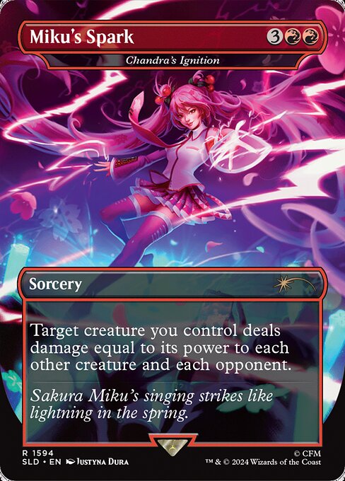 Chandra's Ignition (Miku's Spark) - Foil
