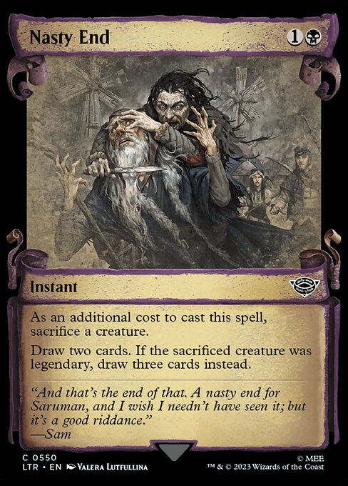 Nasty End - Silver Foil