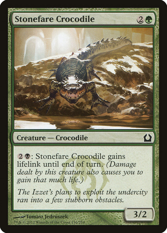 Stonefare Crocodile - Foil