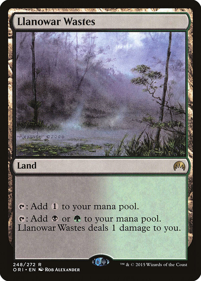 Llanowar Wastes - Foil
