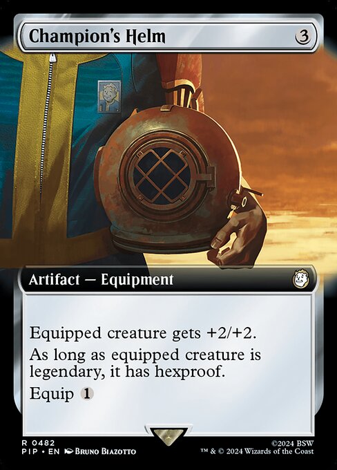 Champion's Helm - Foil