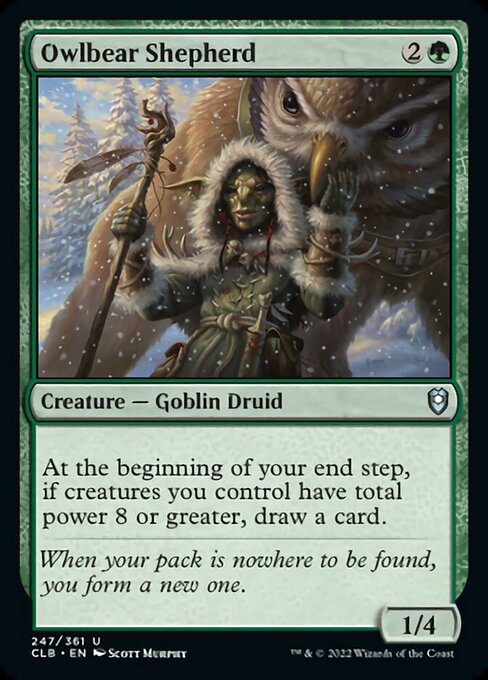 Owlbear Shepherd - Foil