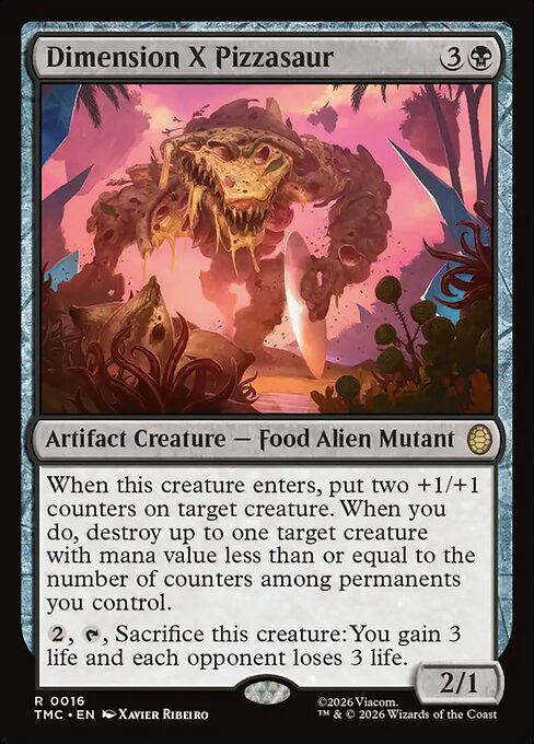 Dimension X Pizzasaur - Surge Foil