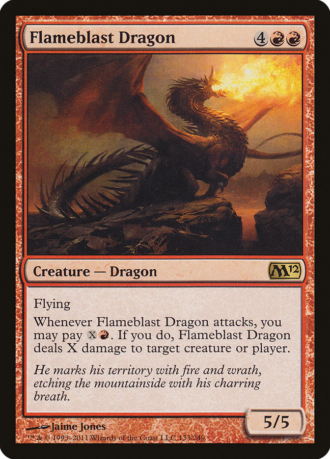 Flameblast Dragon - Foil
