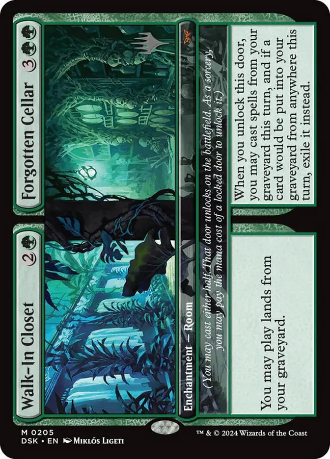 Walk-In Closet // Forgotten Cellar - Promo Pack Foil