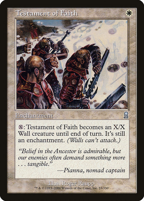 Testament of Faith - Foil