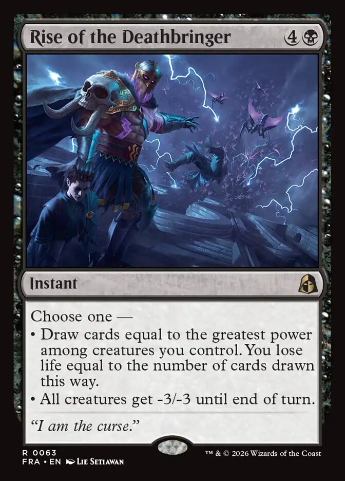 Rise of the Deathbringer - Foil