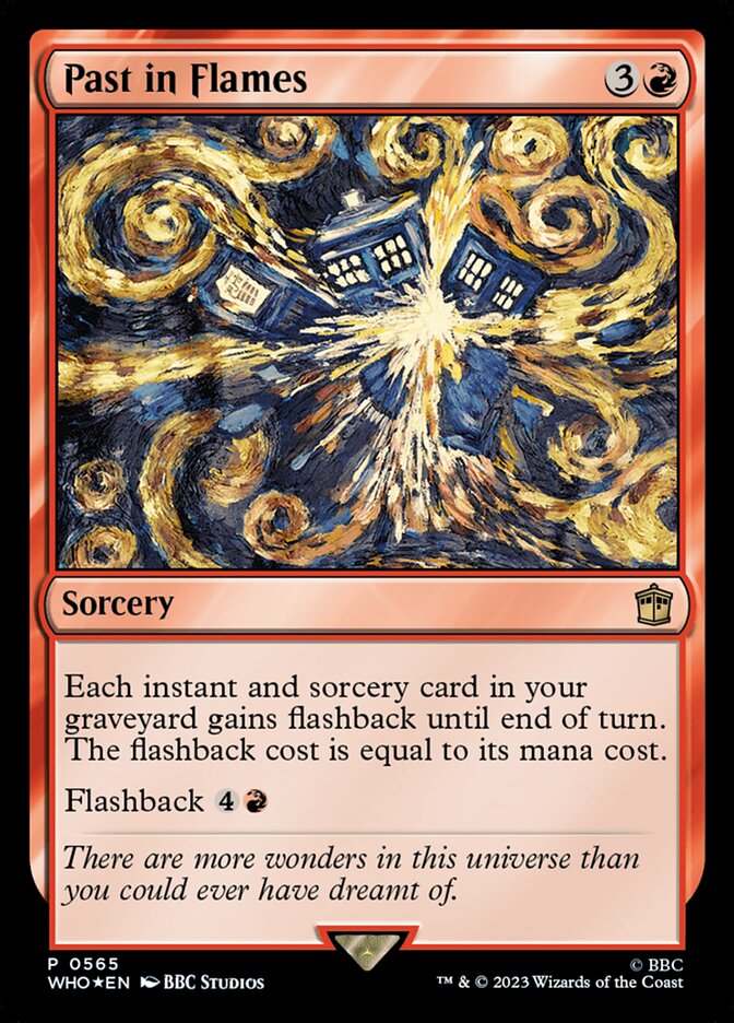 Past in Flames - Foil - Launch Promo