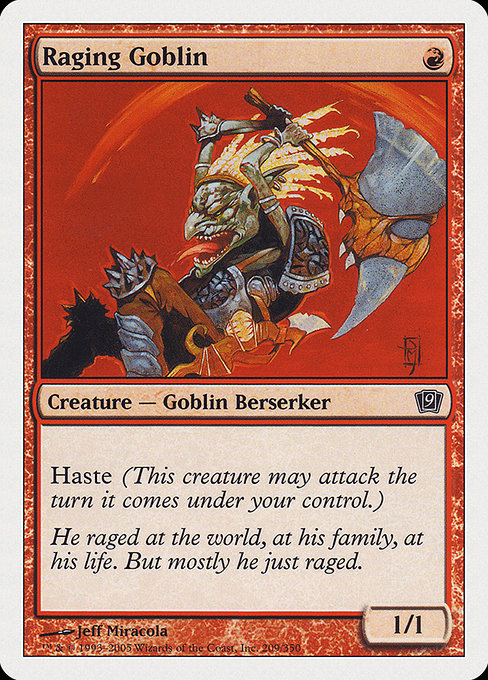 Raging Goblin - Foil
