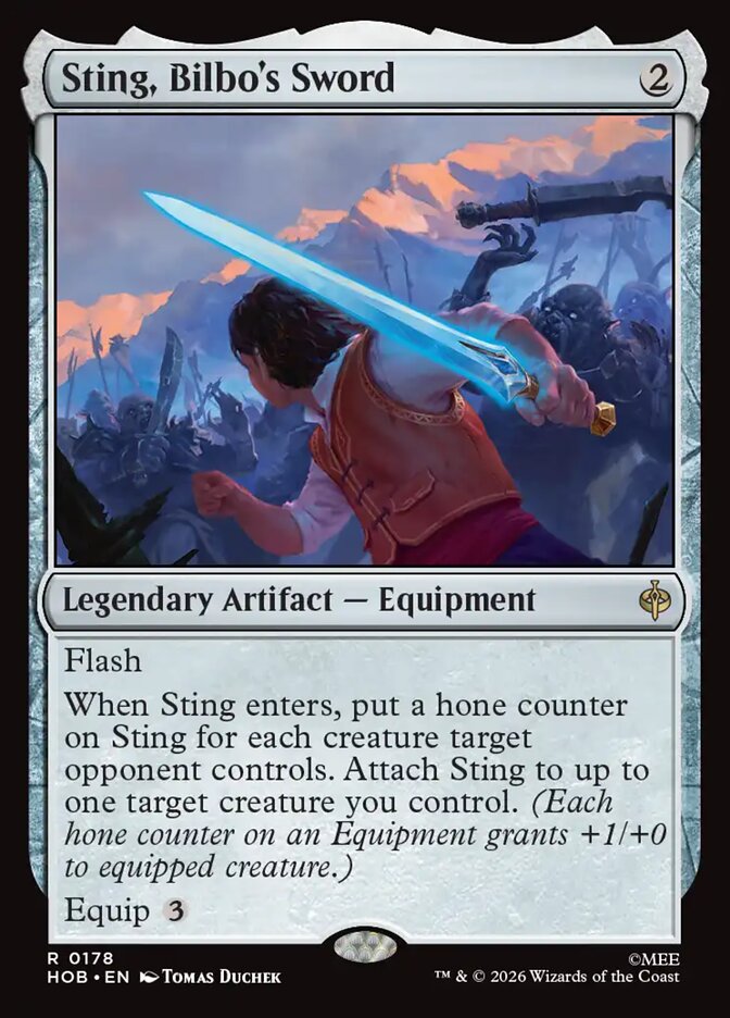 Sting, Bilbo's Sword - Foil