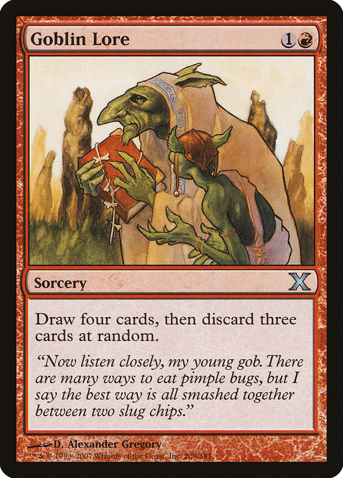Goblin Lore - Foil