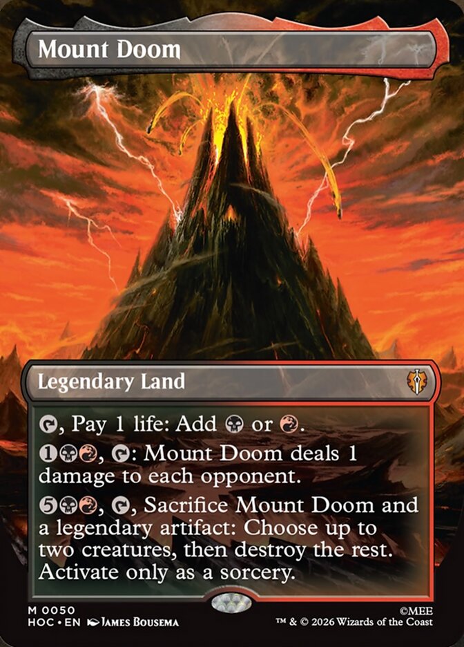 Mount Doom - Foil
