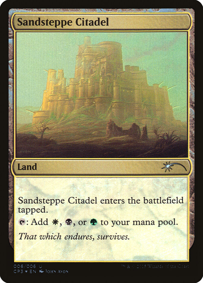 Sandsteppe Citadel - Foil - Clash Pack Promo