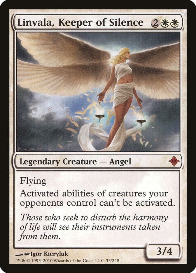 Linvala, Keeper of Silence - Foil