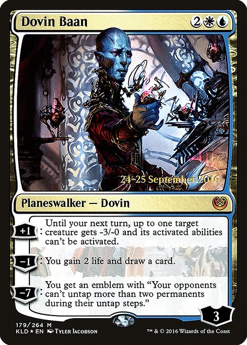 Dovin Baan - Foil - Prerelease Promo