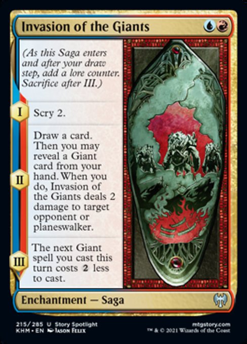 Invasion of the Giants - Foil