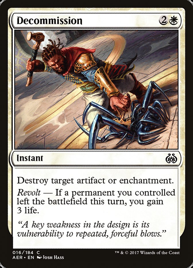 Decommission - Foil
