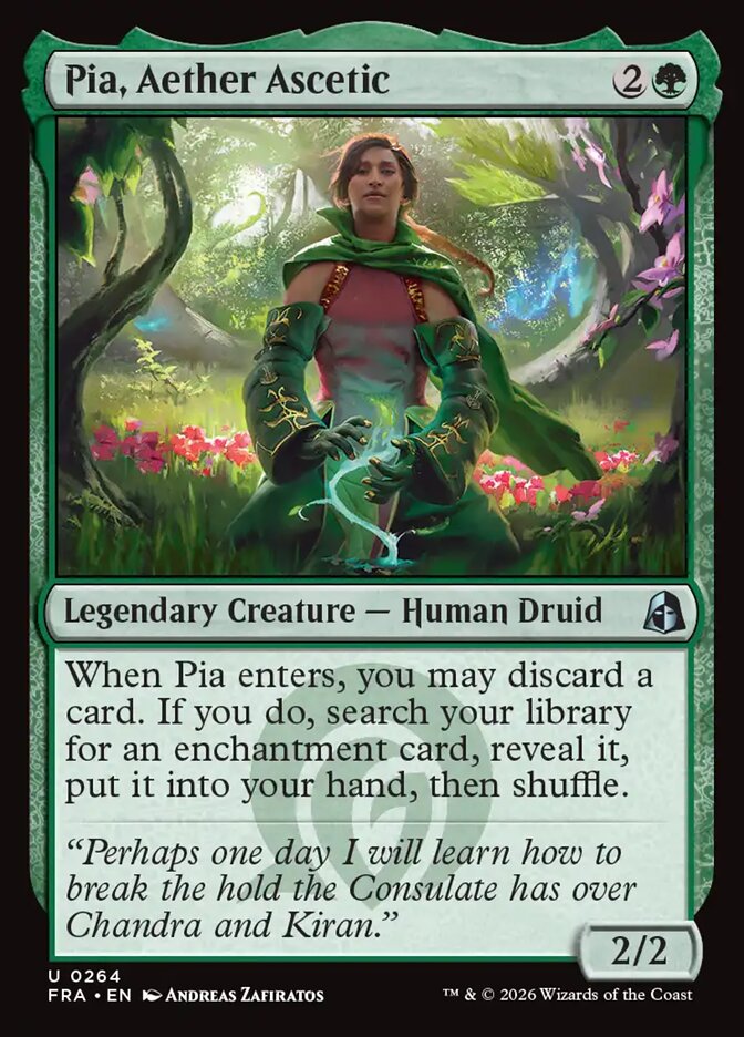 Pia, Aether Ascetic - Foil