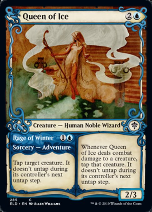 Queen of Ice // Rage of Winter - Foil