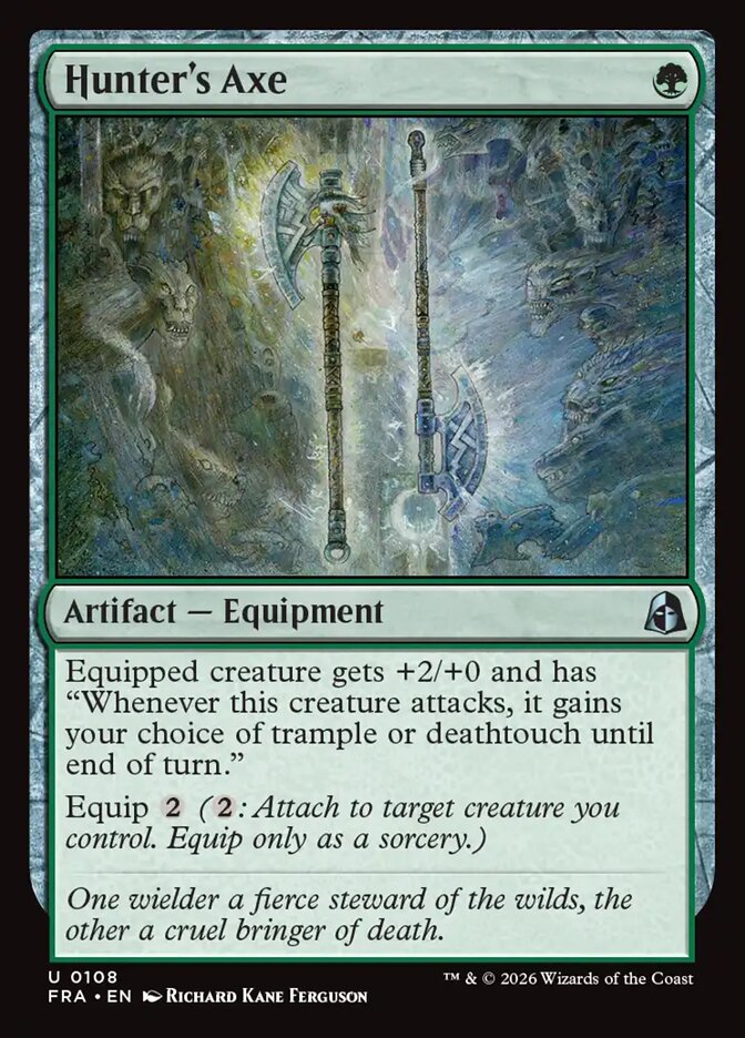 Hunter's Axe - Foil