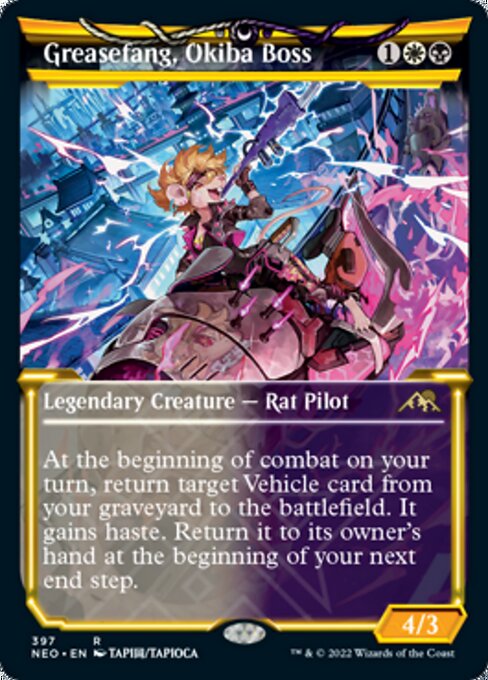 Greasefang, Okiba Boss - Foil