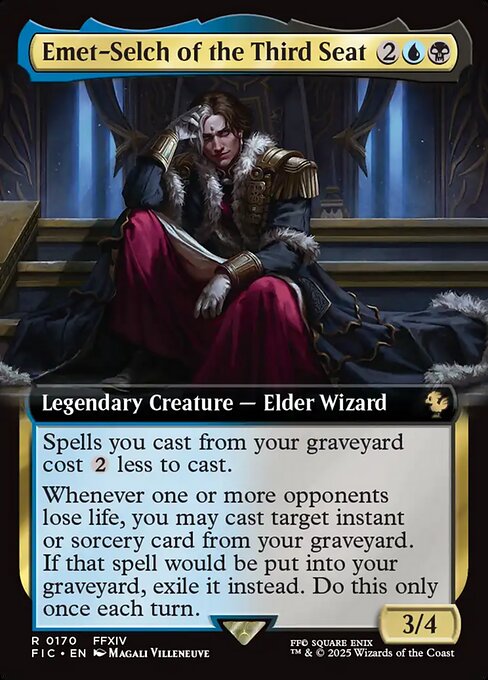 Emet-Selch of the Third Seat - Foil