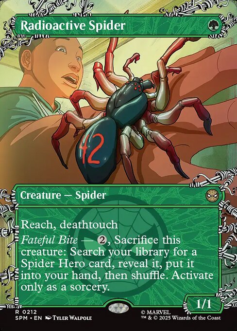Radioactive Spider - Foil