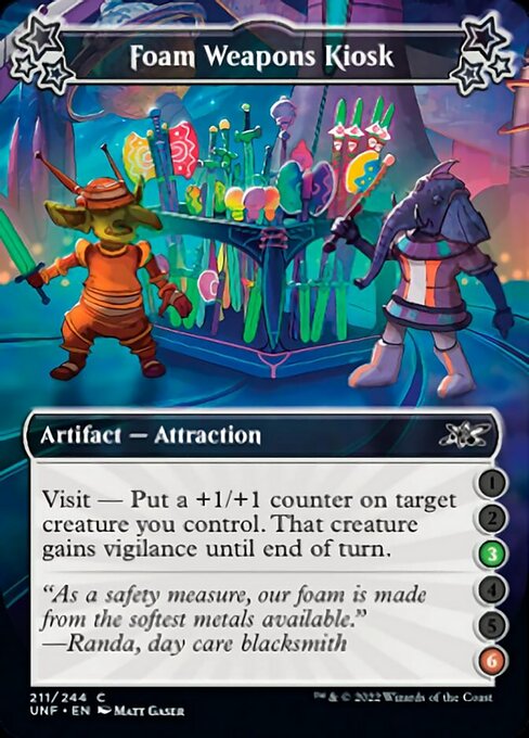 Foam Weapons Kiosk - Foil