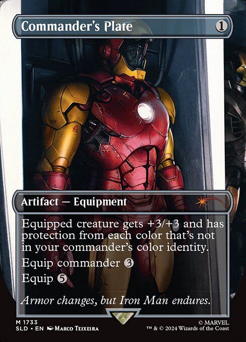 Commander's Plate - Foil