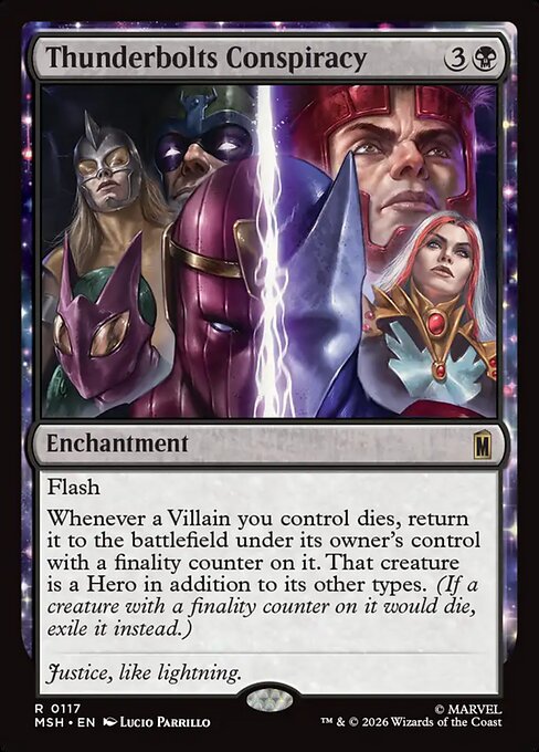 Thunderbolts Conspiracy - Foil